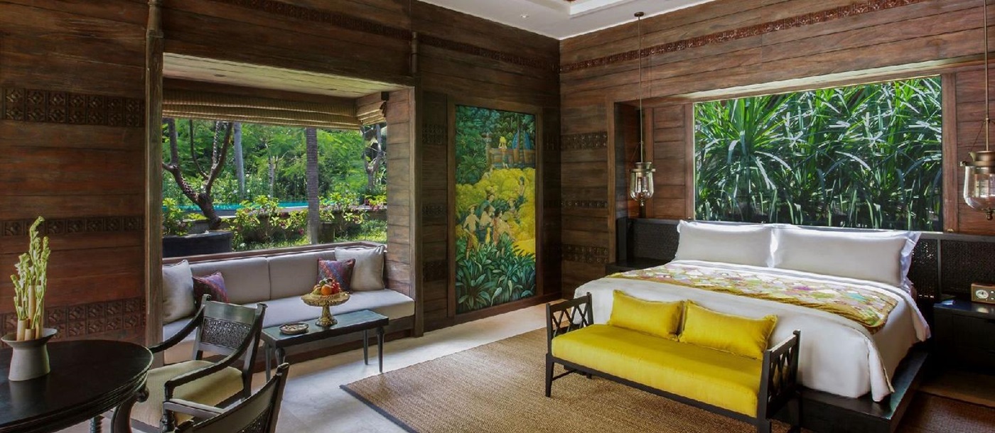 A two bedroom villa at the Ritz Carlton Mandapa Indonesia