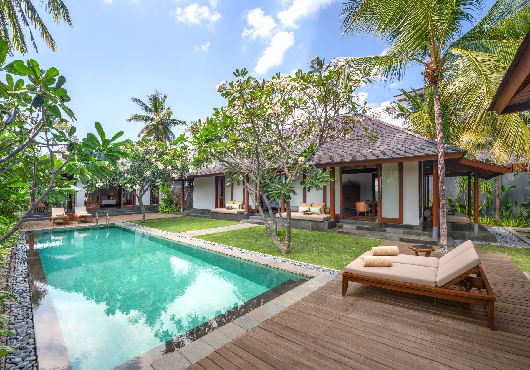 Private pool of a two bedroom villa at The Sira a Luxury Collection Resort and Spa Lombok