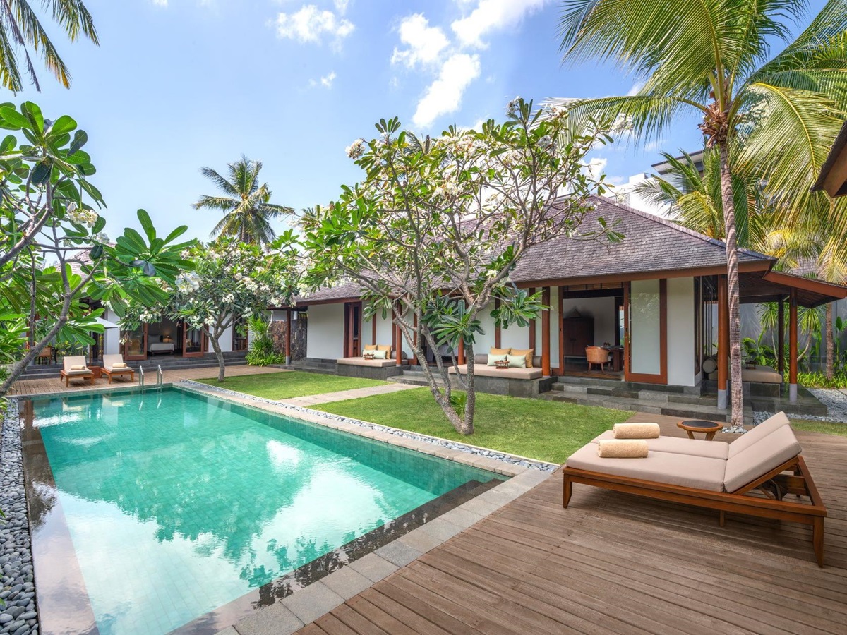 Private pool of a two bedroom villa at The Sira a Luxury Collection Resort and Spa Lombok