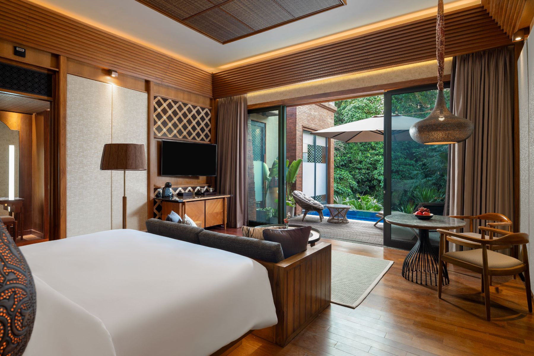 Plunge Pool River Villa at Garrya Bianti in Indonesia