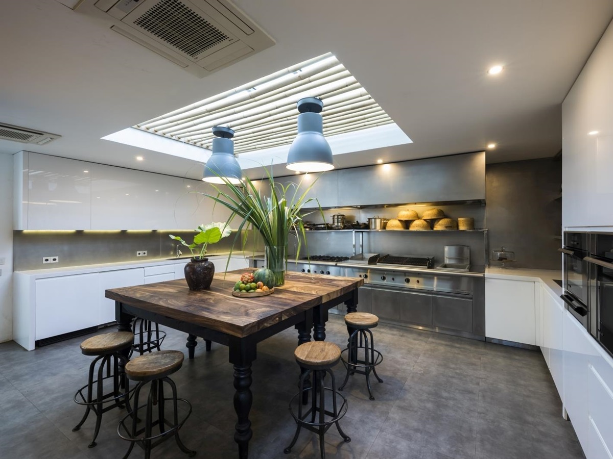 Fully equipped kitchen at Uluwatu Estate, Bali