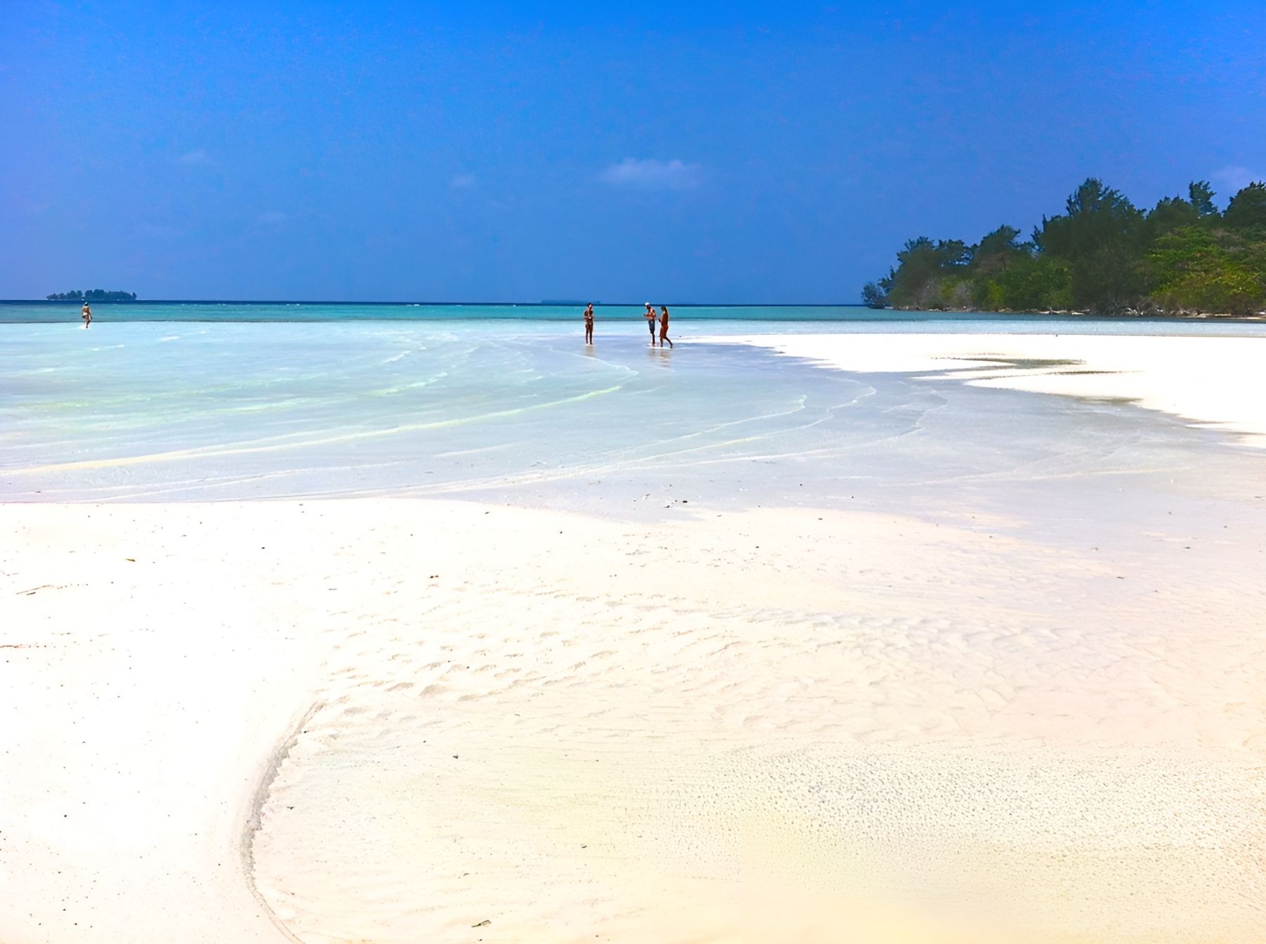 Beach at Karimunjava in Indonesia