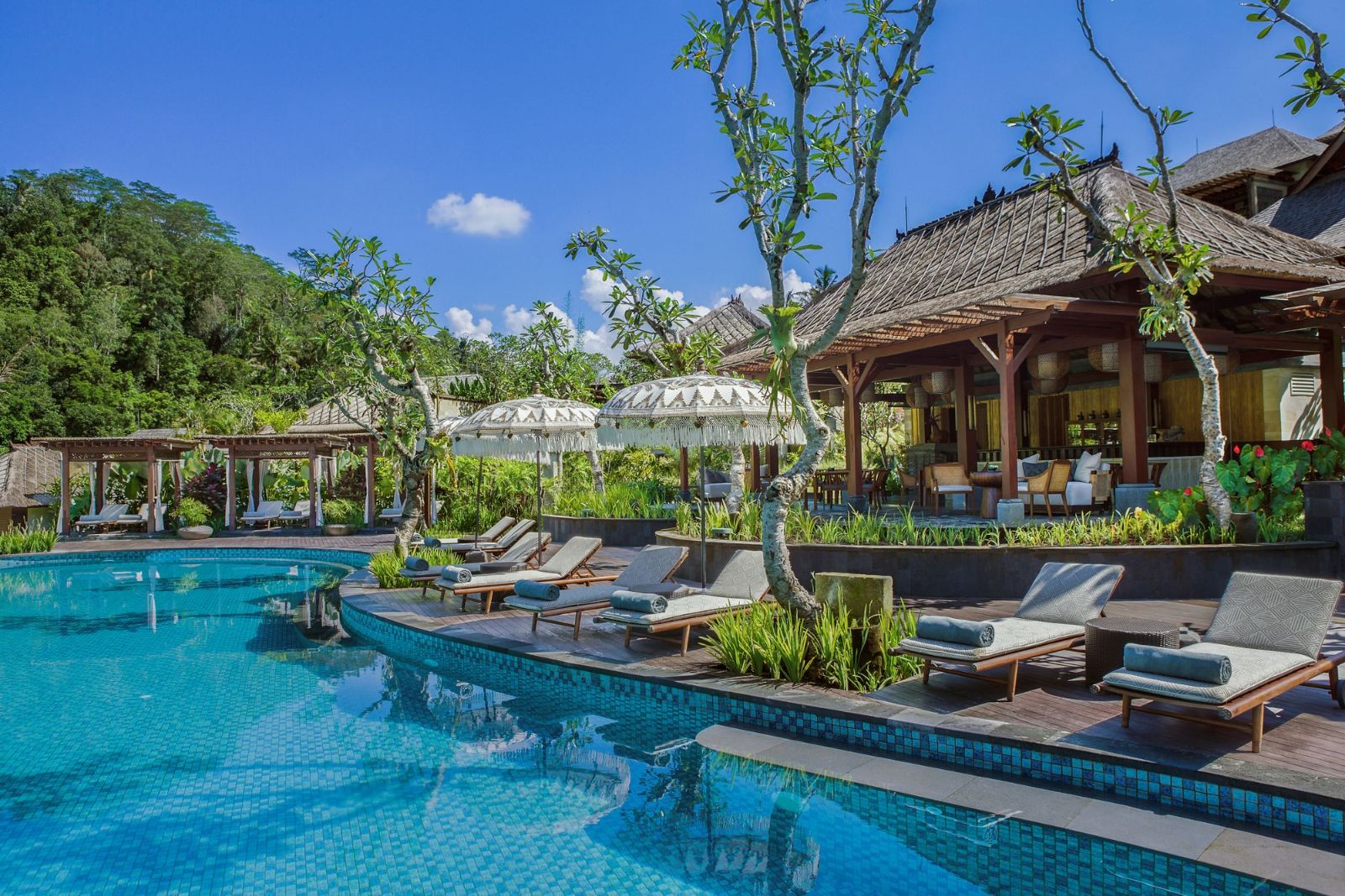 The pool bar in Indonesia