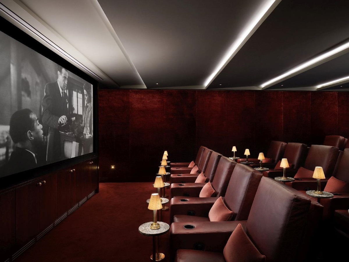 The cinema at Adare Manor near Limerick in Ireland