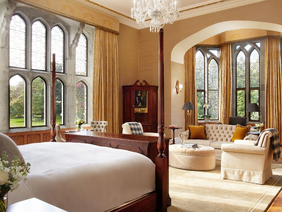Dunraven State Room at Adare Manor near Limerick in Ireland