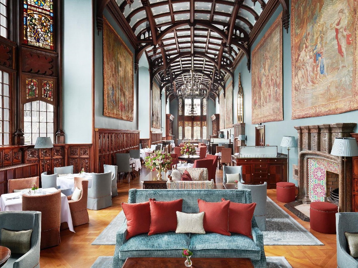 The gallery at Adare Manor near Limerick in Ireland