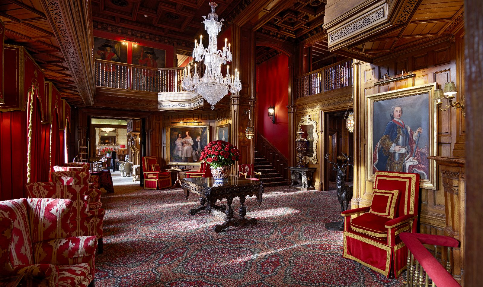 Oak Hall at Ashford Castle in County Mayo Ireland