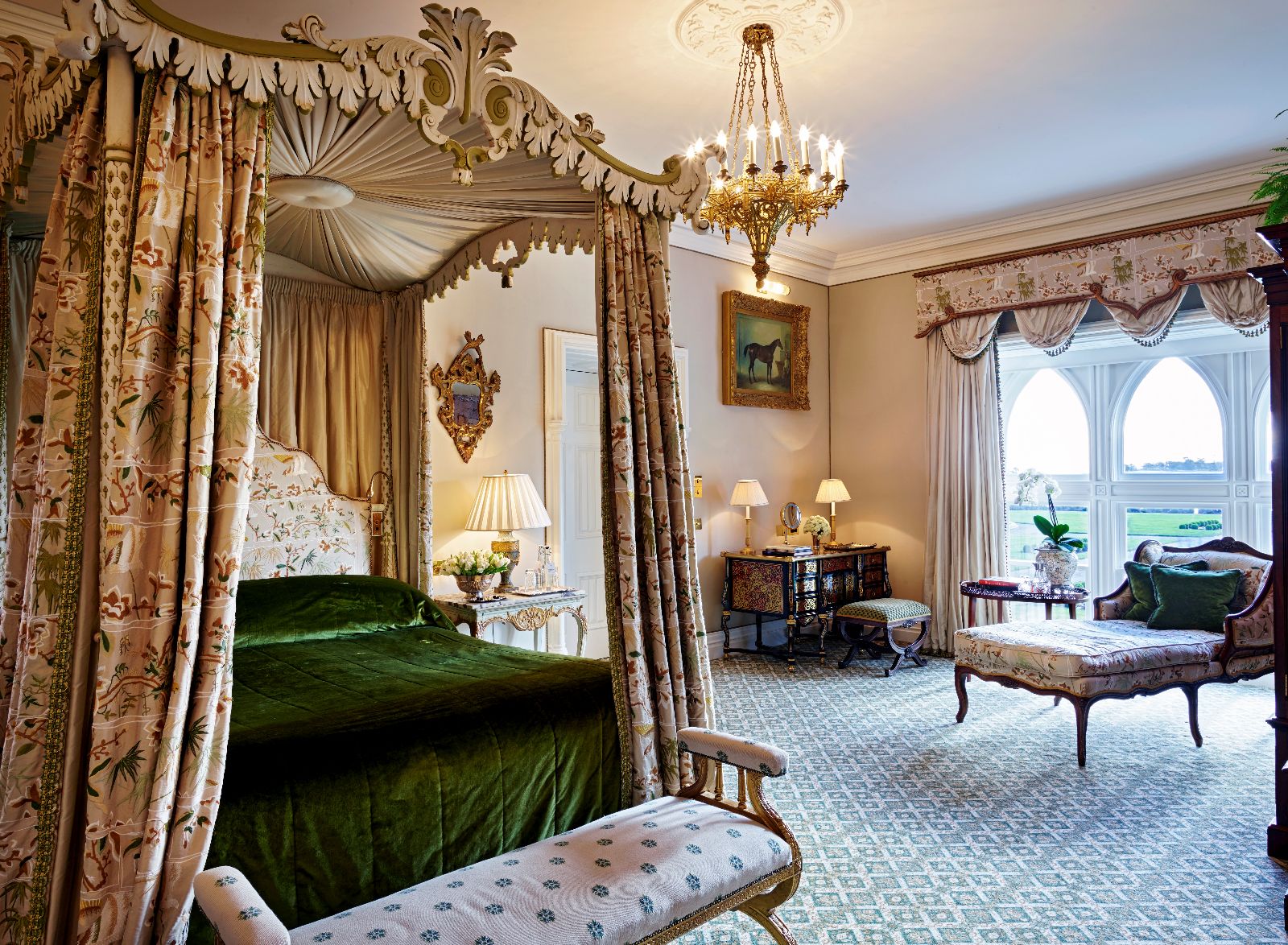Reagan Suite at Ashford Castle in County Mayo Ireland