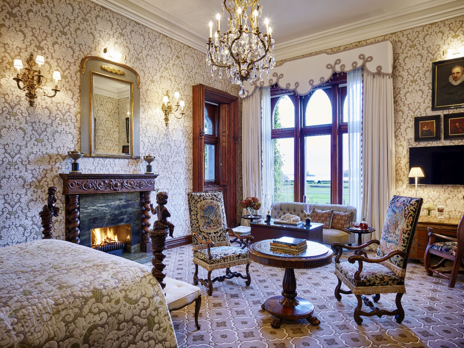 Mayo State Room at Ashford Castle in Ireland