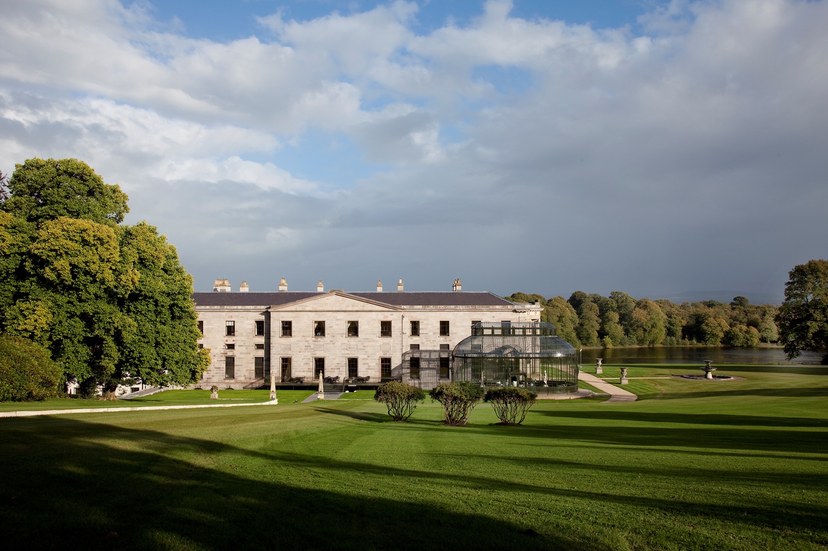 Exterior of Ballyfin, Ireland