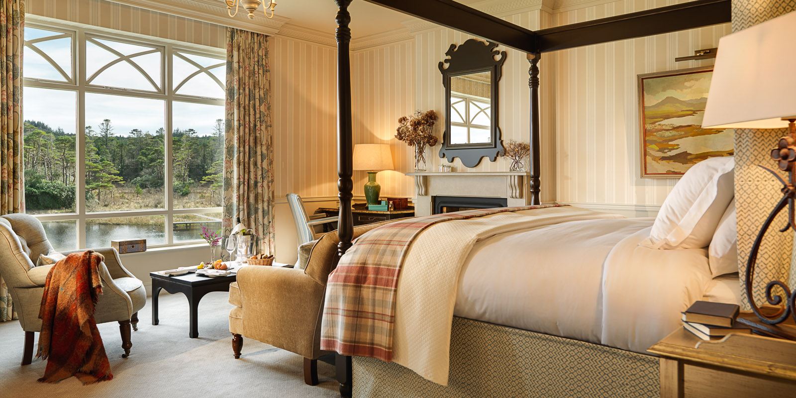 Bedroom in Ballynahinch, Ireland