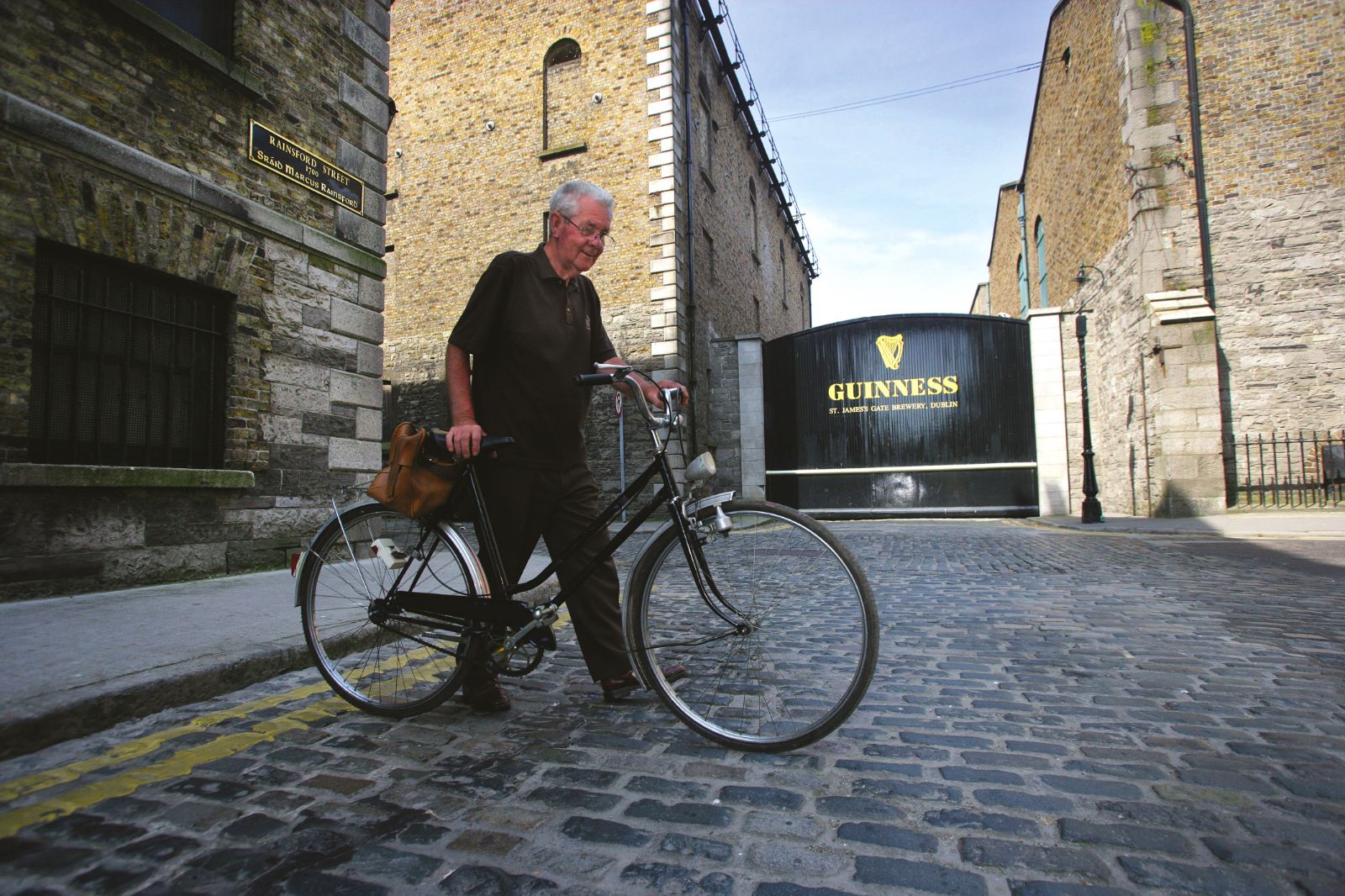 Guinness storage gate in Ireland