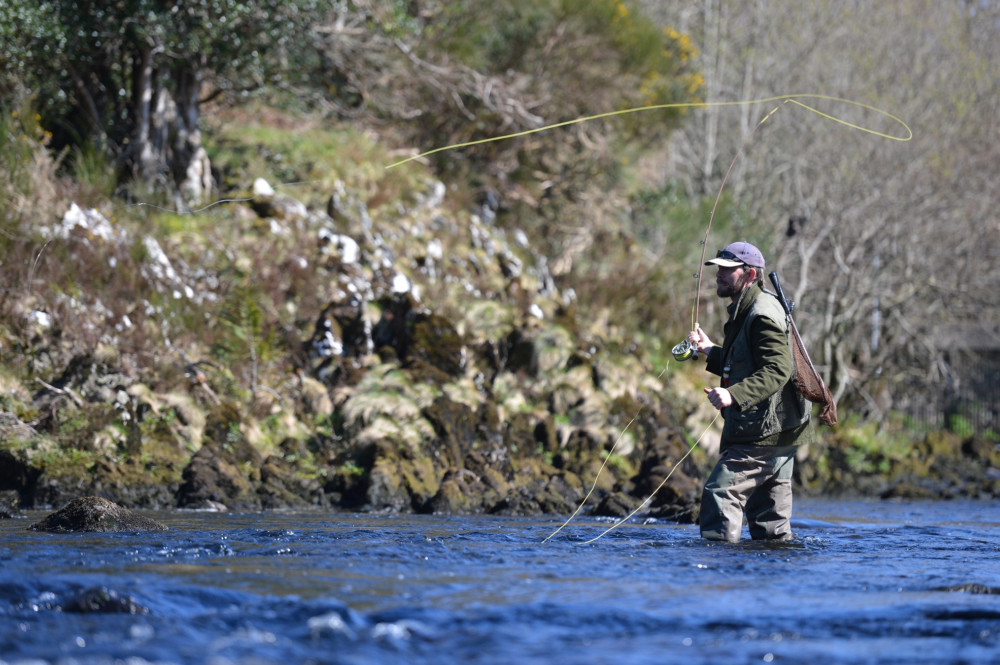 Fishing near  Sheen Falls Lodge, Ireland