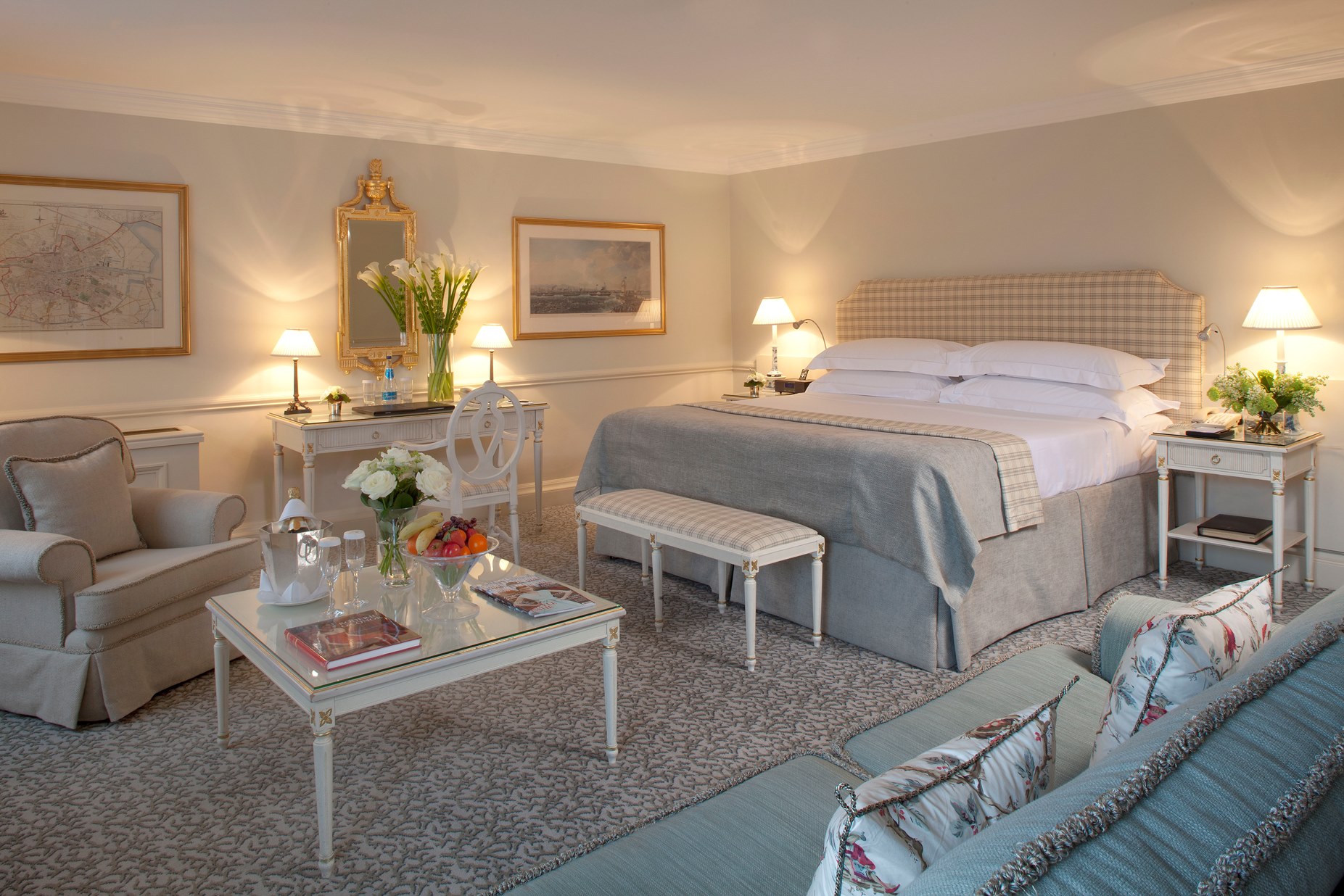 Deluxe room in The Merrion, Ireland