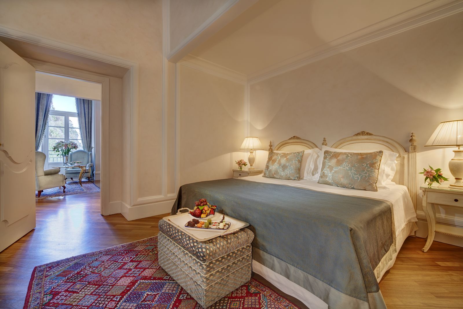 Family room at the Belmond Grand Hotel Timeo in Sicily
