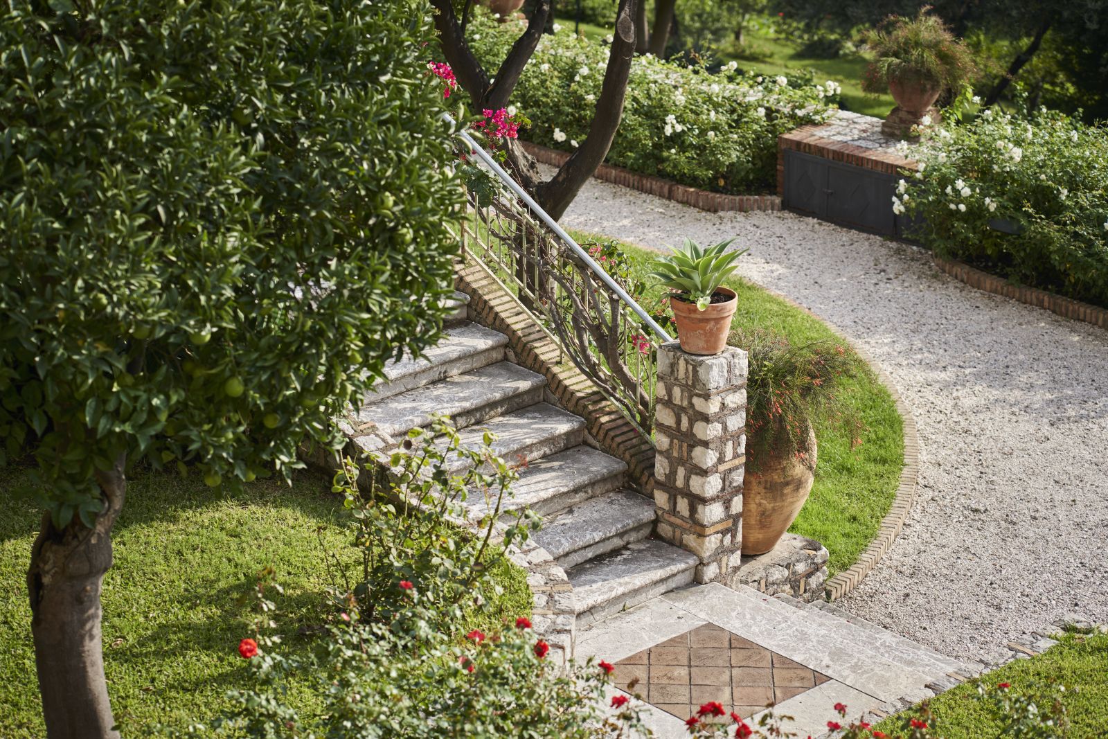 Grounds of the Belmond Grand Hotel Timeo in Sicily