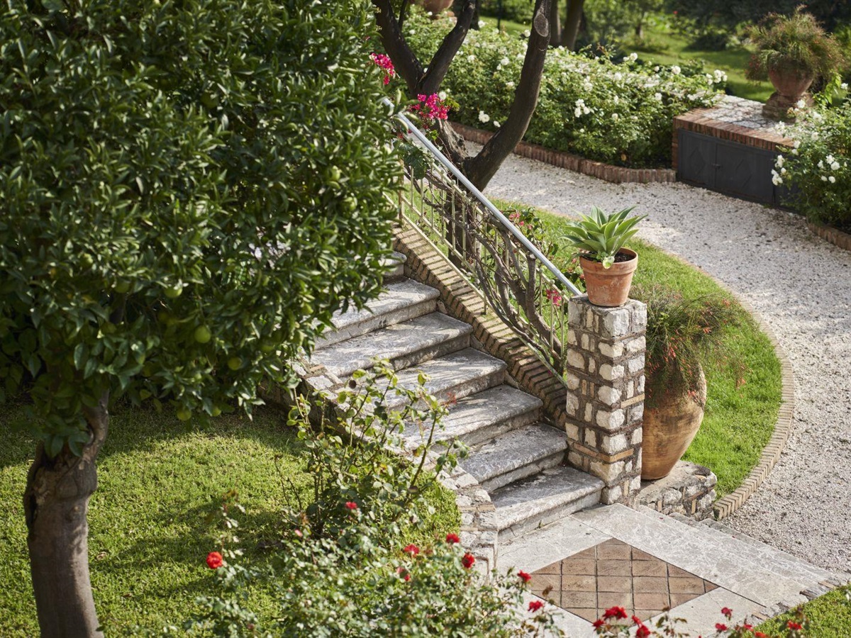 Grounds of the Belmond Grand Hotel Timeo in Sicily