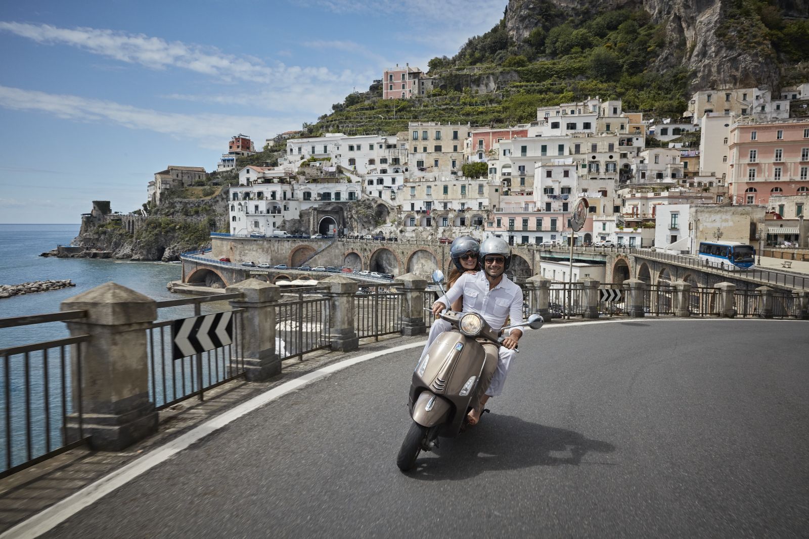 Vespa ride around the Amalfi Coast from Belmond Hotel Caruso in Ravello Italy
