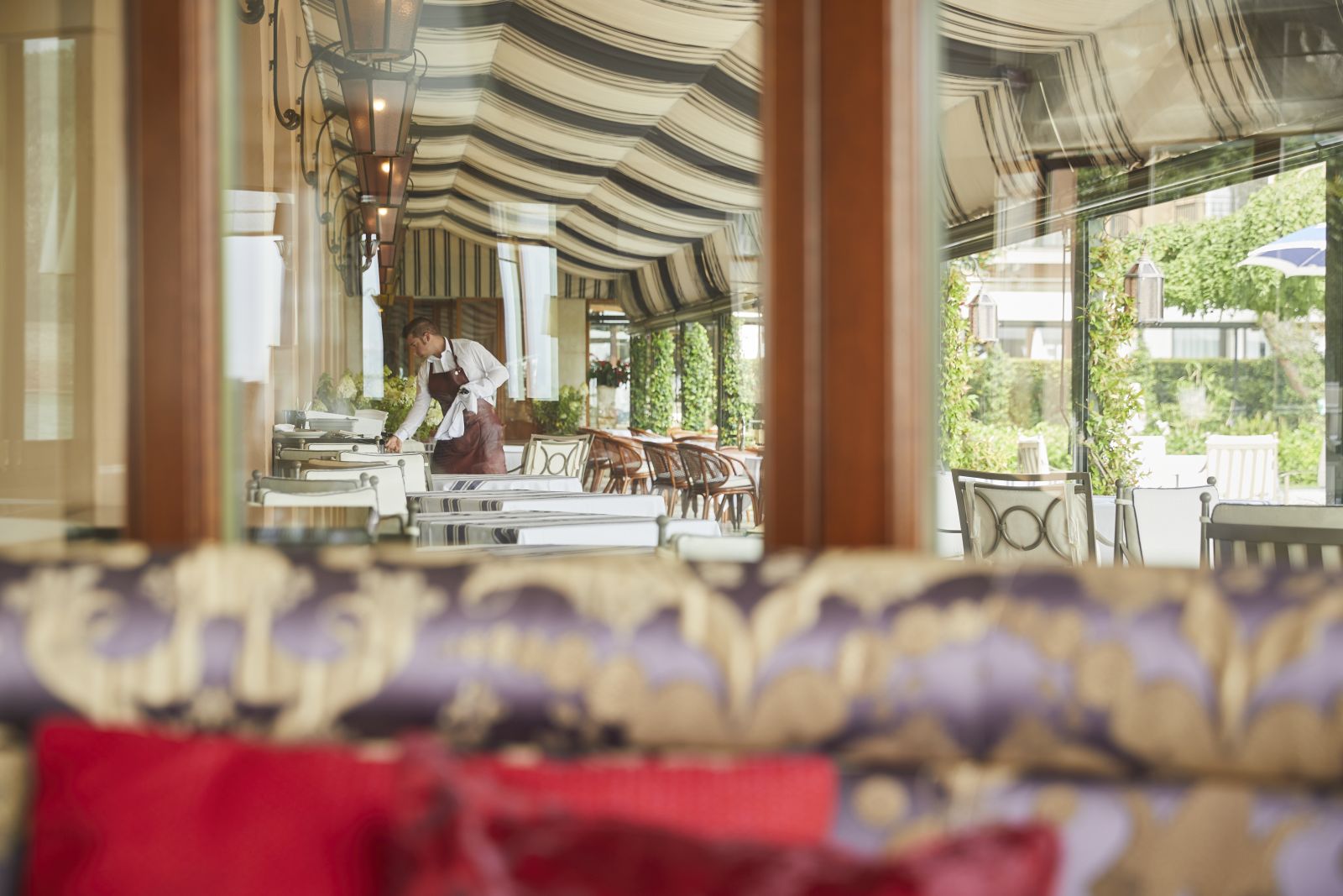 One of the restaurants at Belmond Hotel Cipriani in Venice