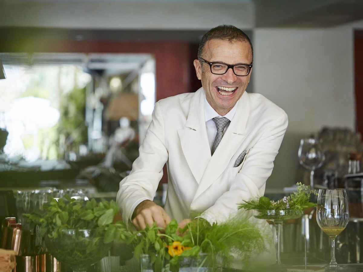 Friendly bar staff at Belmond Hotel Cipriani in Venice