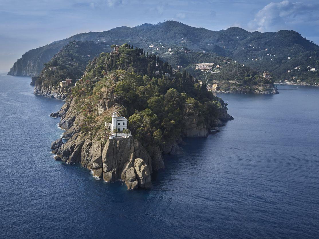 Ligurian coastline surrounding Belmond Hotel Splendido Portofino Italy