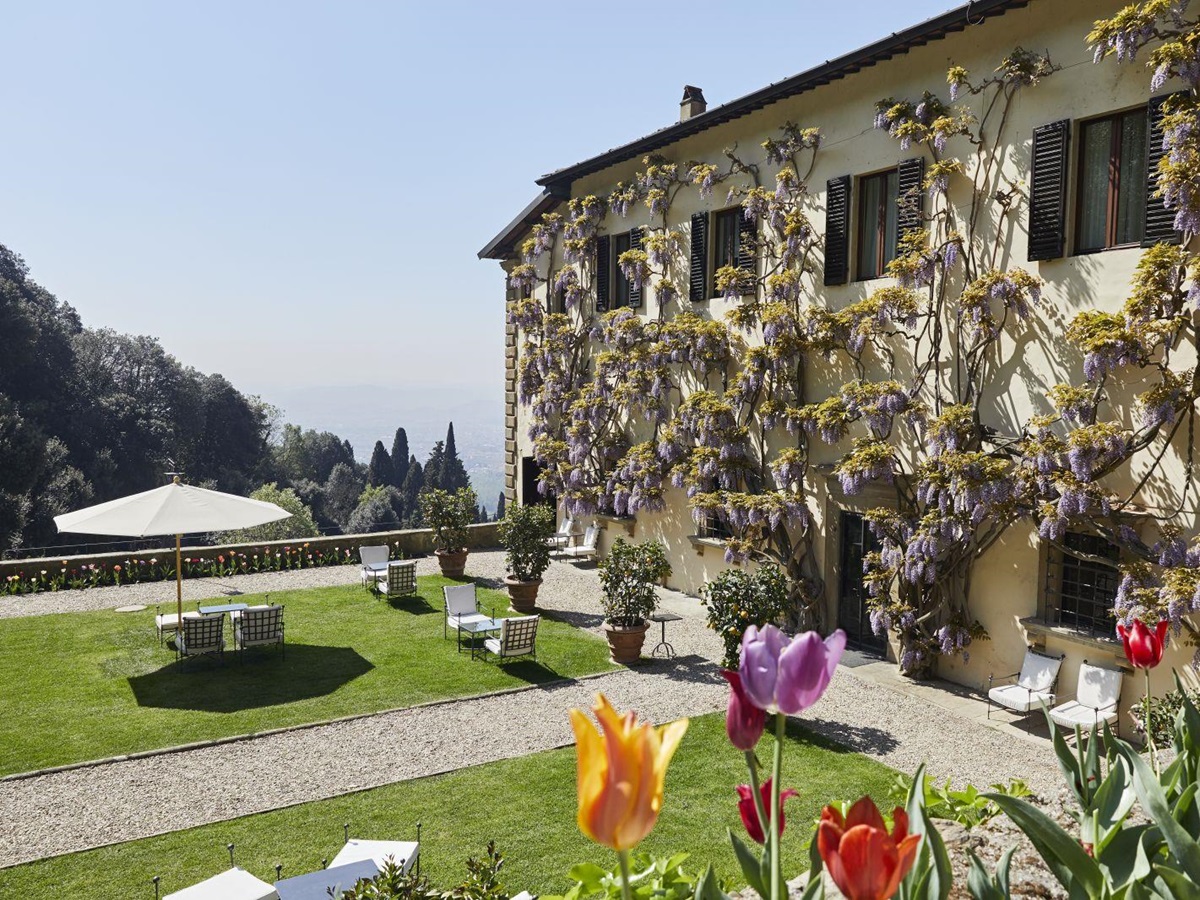 The grounds of Belmond Villa San Michele in Florence