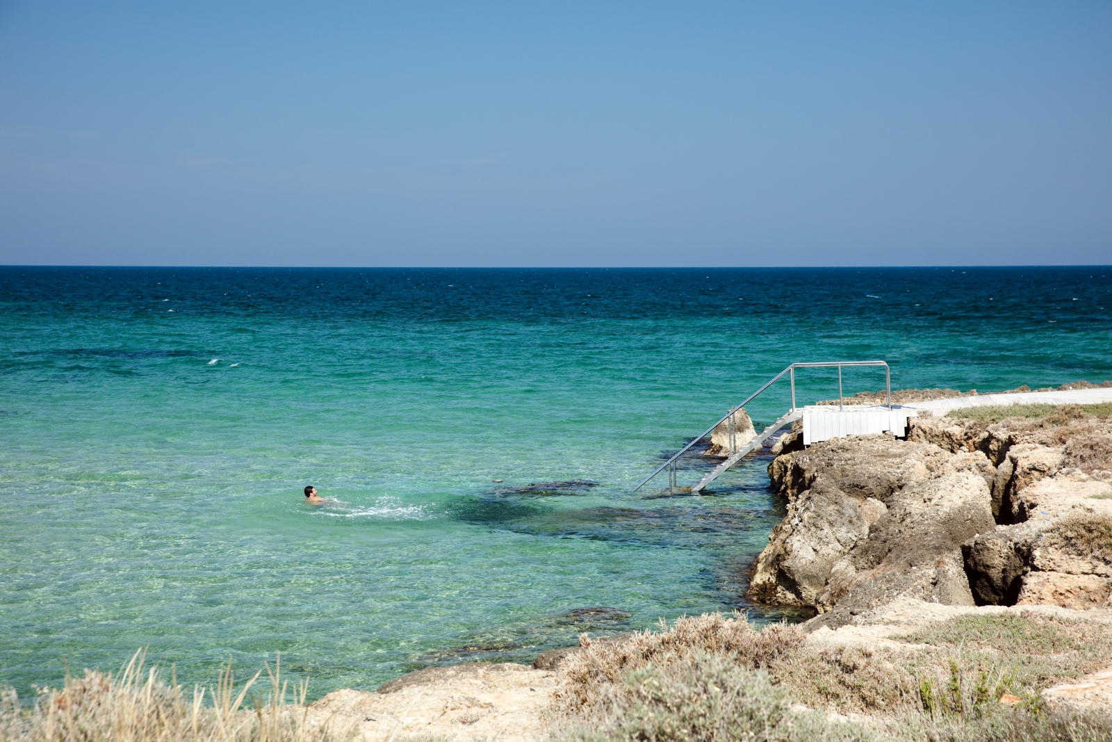 Sea access at Borgo Egnazia in Italy