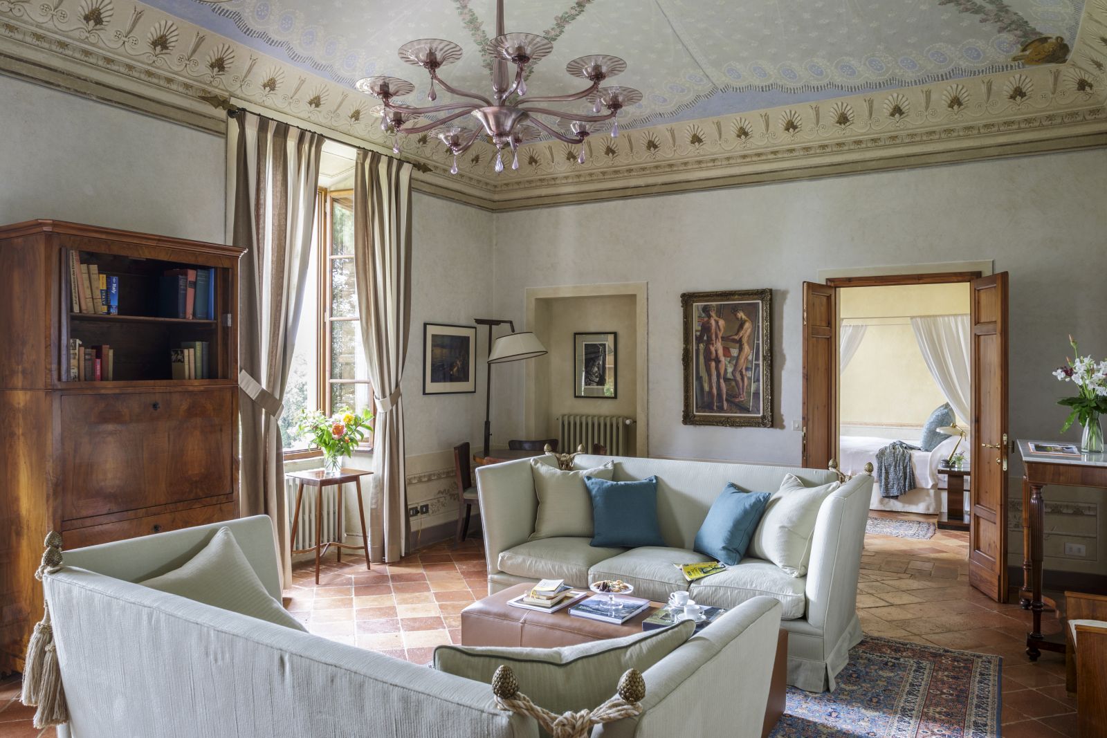The Villa Suite Marchese at Borgo Pignano in Tuscany