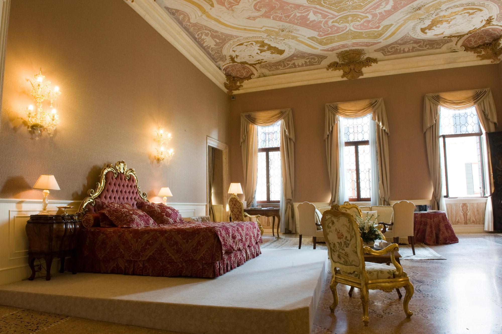 The Ricci suite of Ca Sagredo, Italy