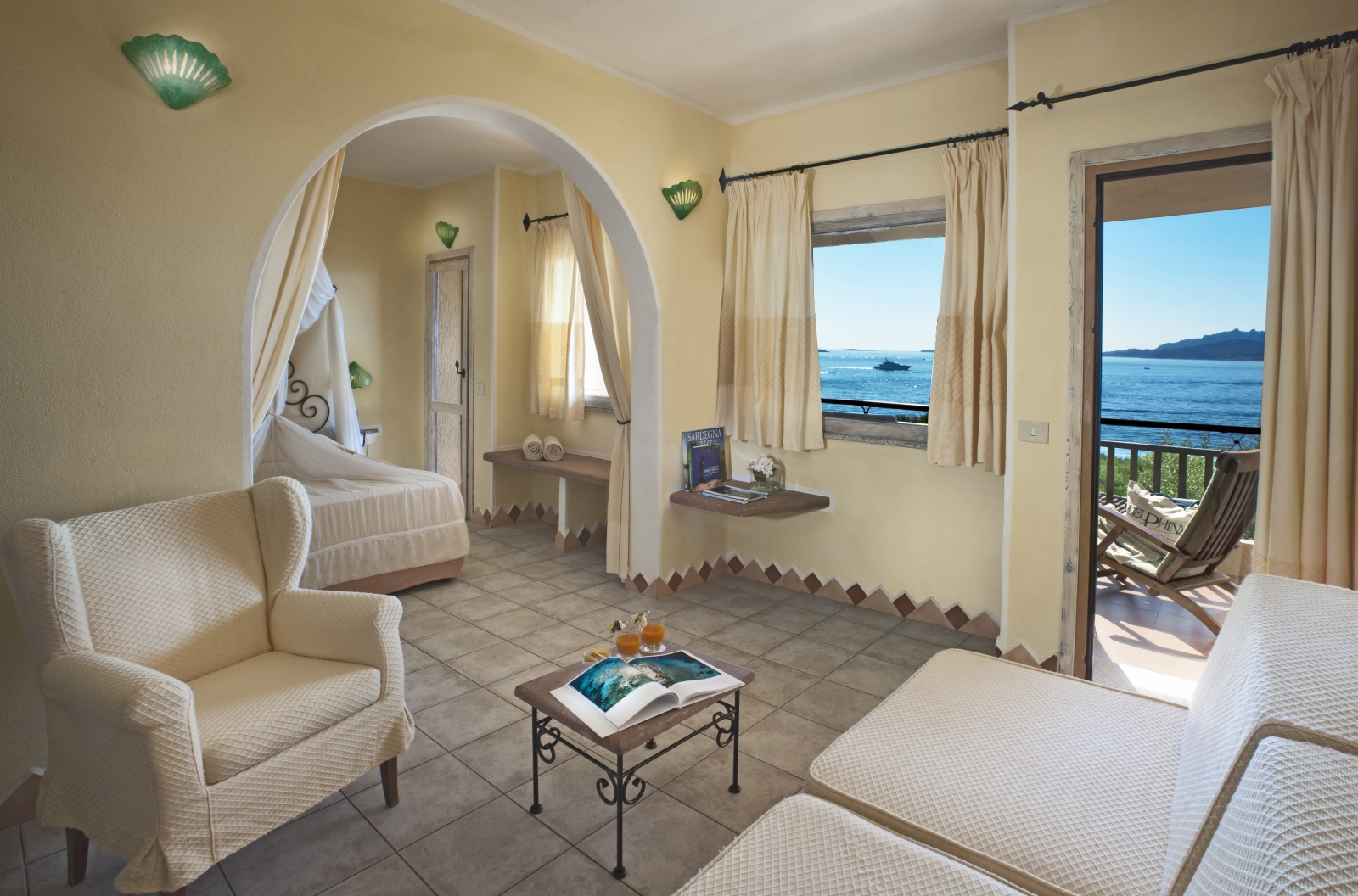 Deluxe Room with sea view at Capo d'Orso