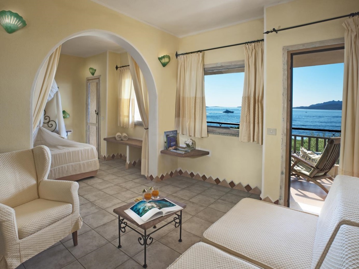 Deluxe Room with sea view at Capo d'Orso