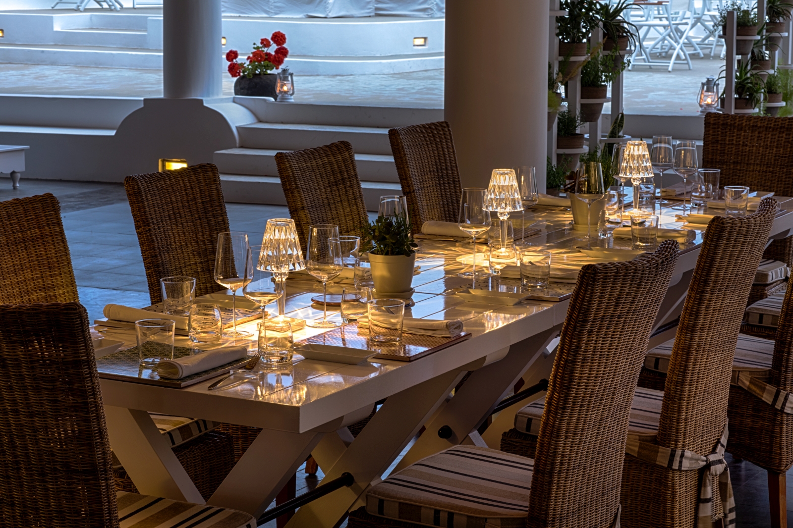 Dining at Capofaro