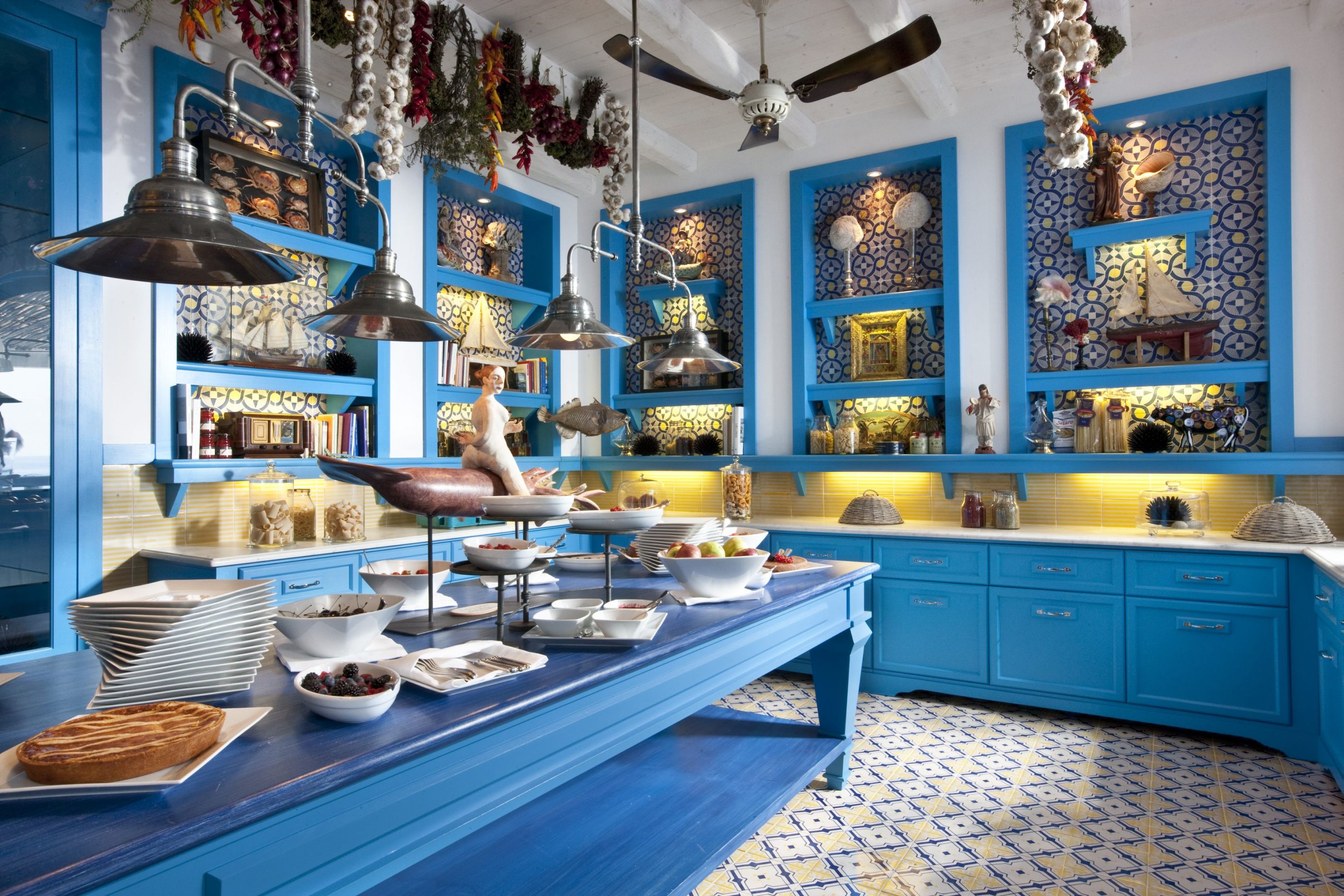 Riccio kitchen of Capri Palace Hotel & Spa, Italy