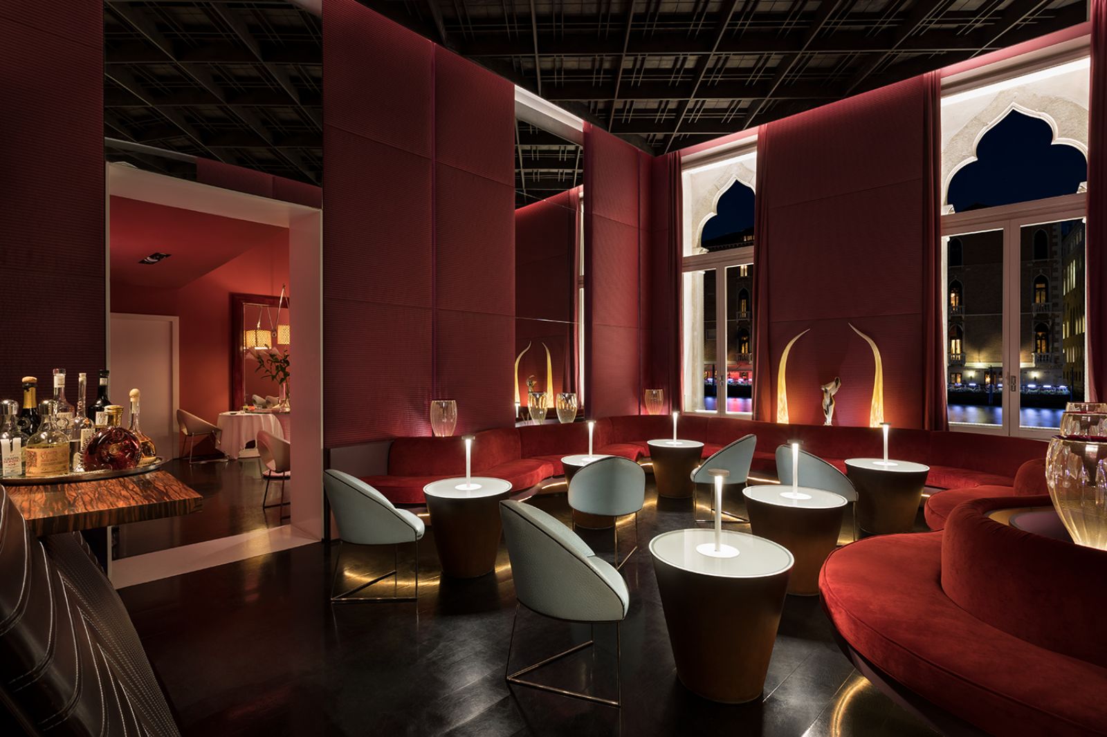 Lounge area at Centurion Palace in Venice