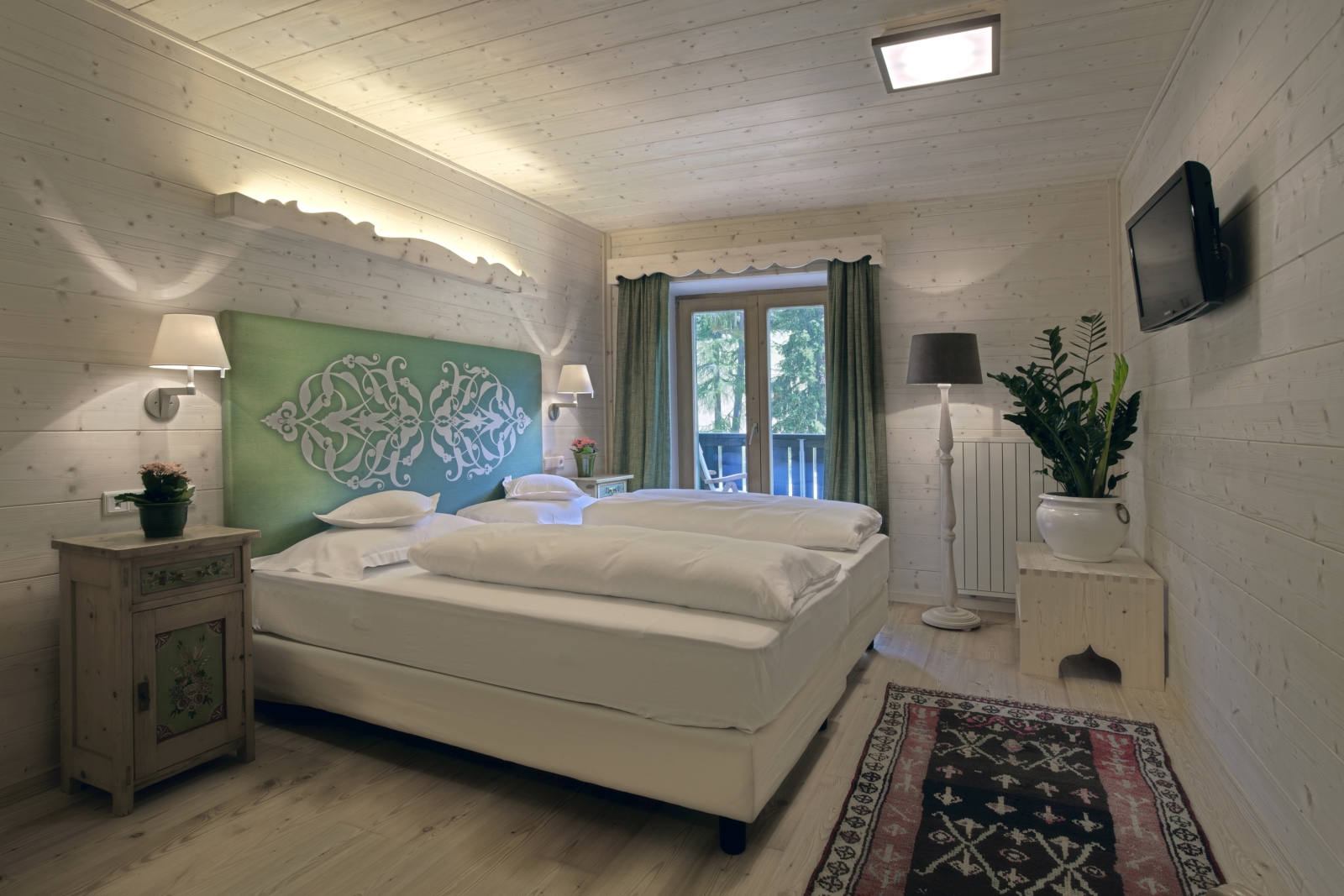 Superior room at Ciasa Salares