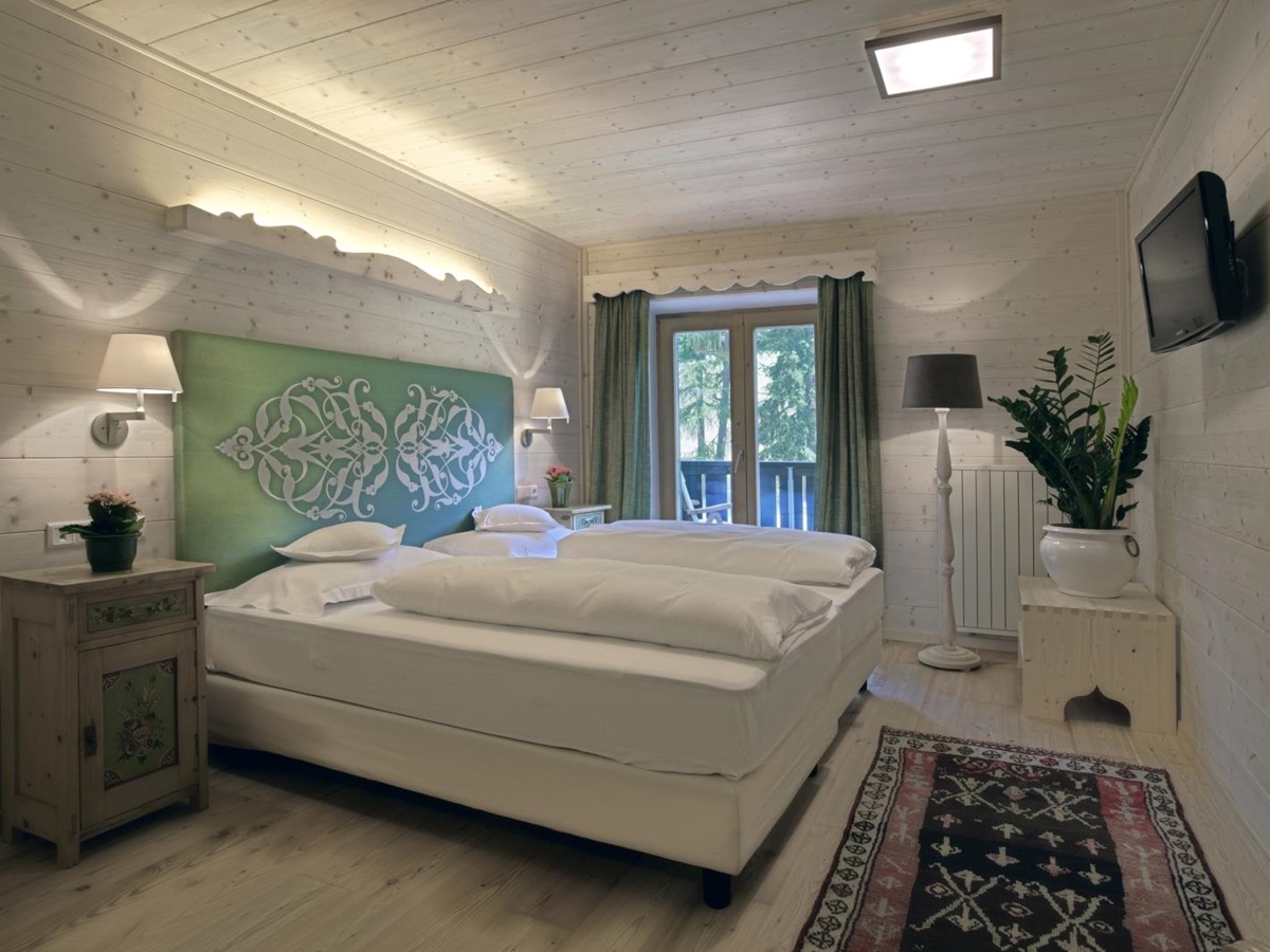 Superior room at Ciasa Salares