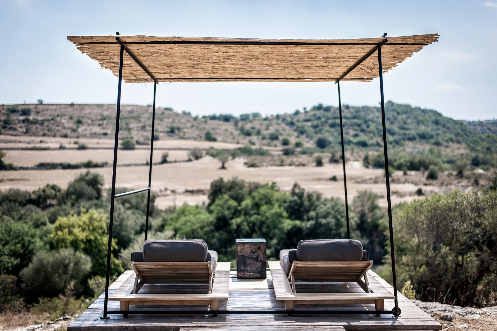 Sun terrace at Dimora delle Balze