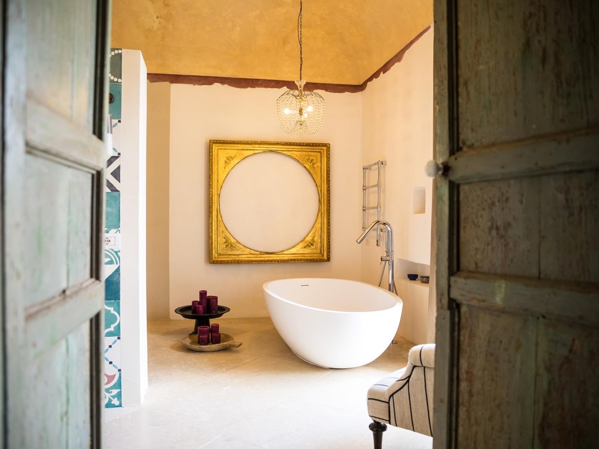 Bathroom at Dimora delle Balze