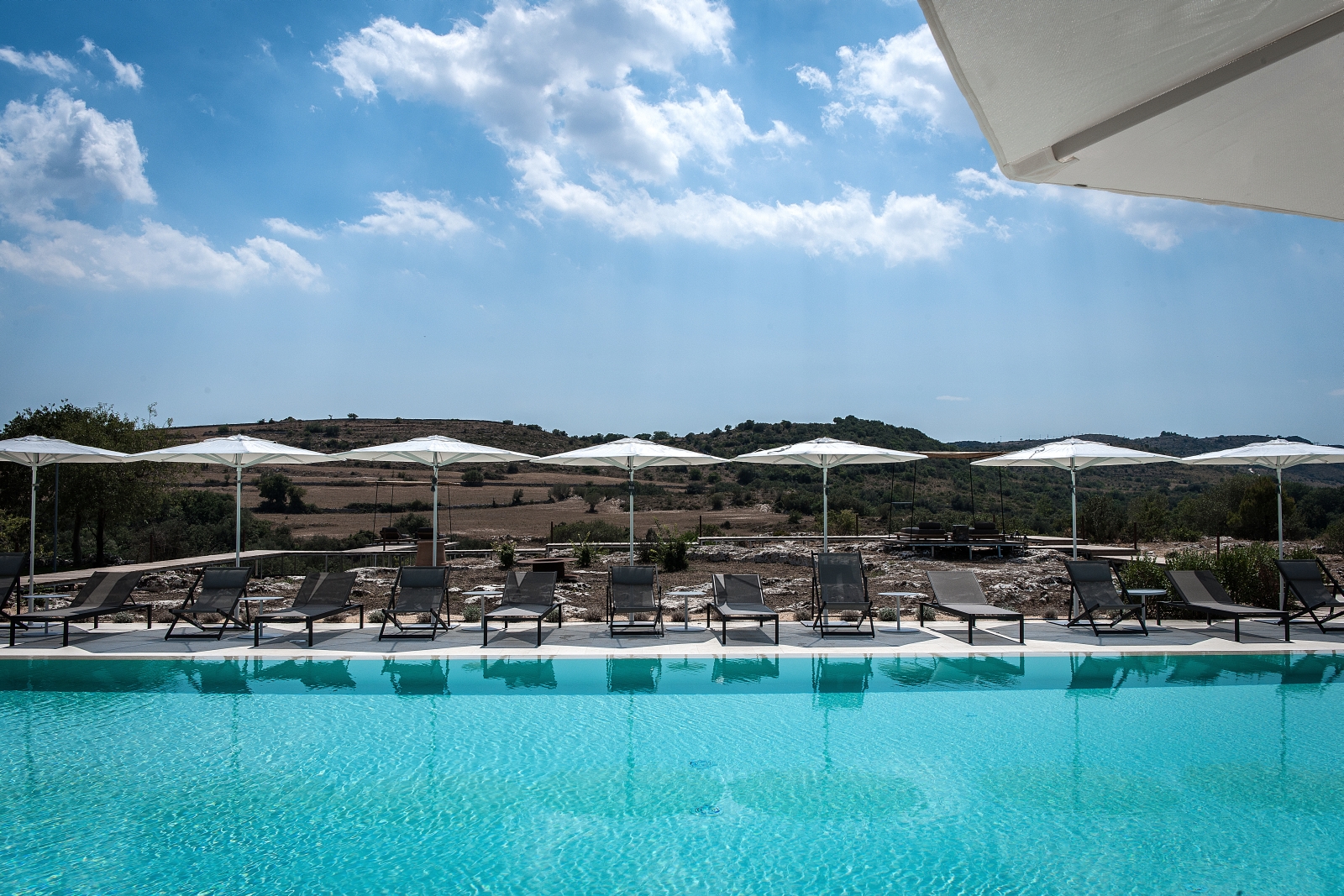 Large pool at Dimora delle Balze