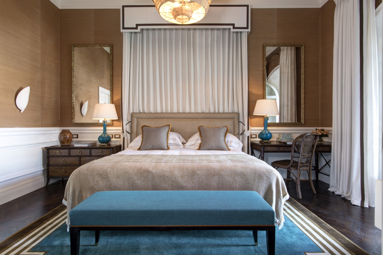 Junior Suite with Sea View at Villa Igiea in Palermo, Sicily, Italy