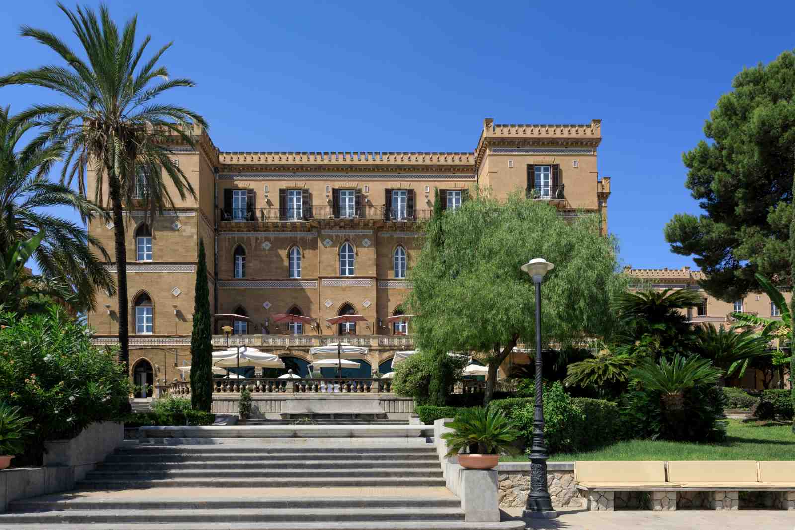 Facade of Villa Igiea