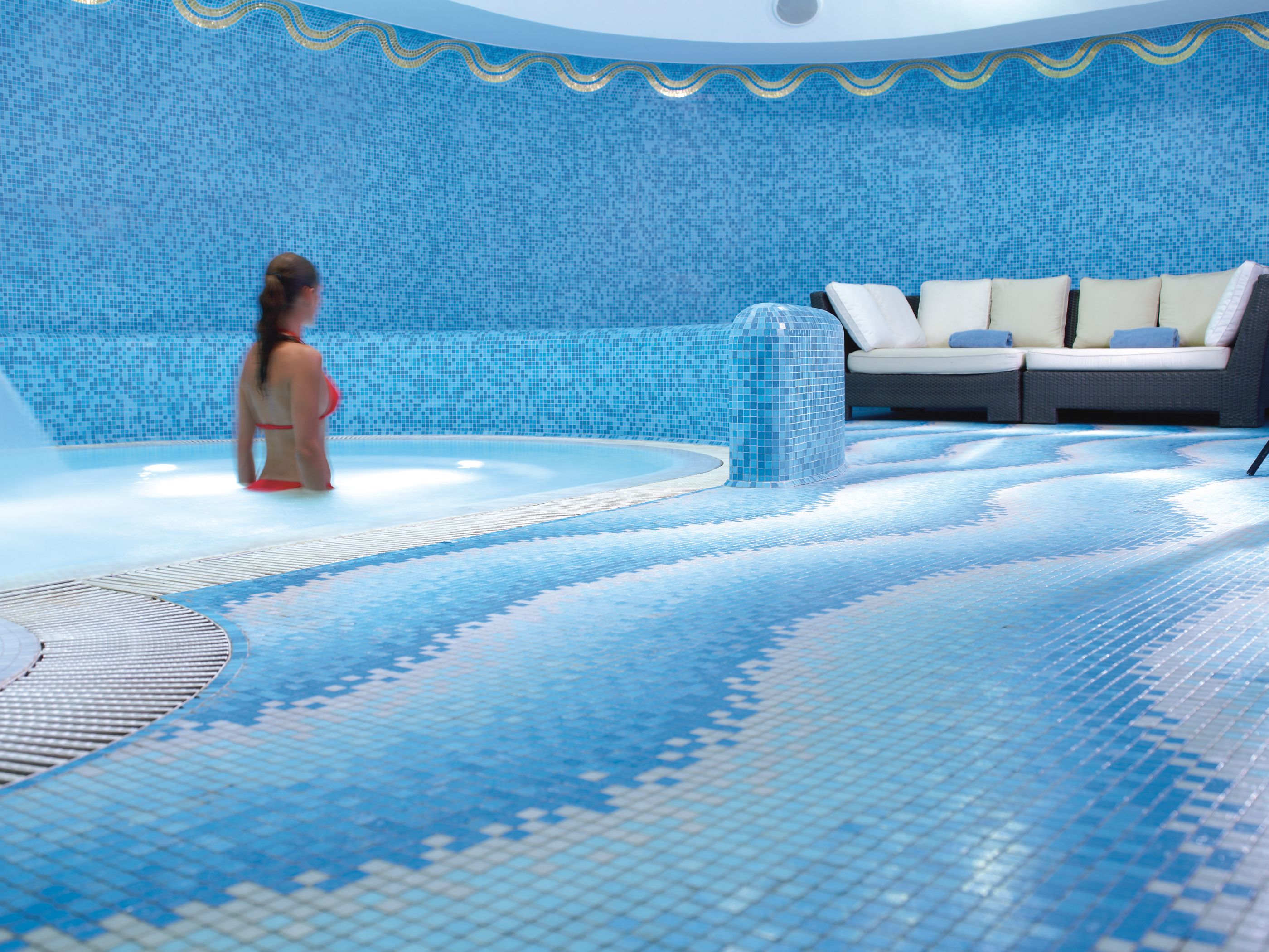 The spa of Hotel Cala di Volpe, Italy