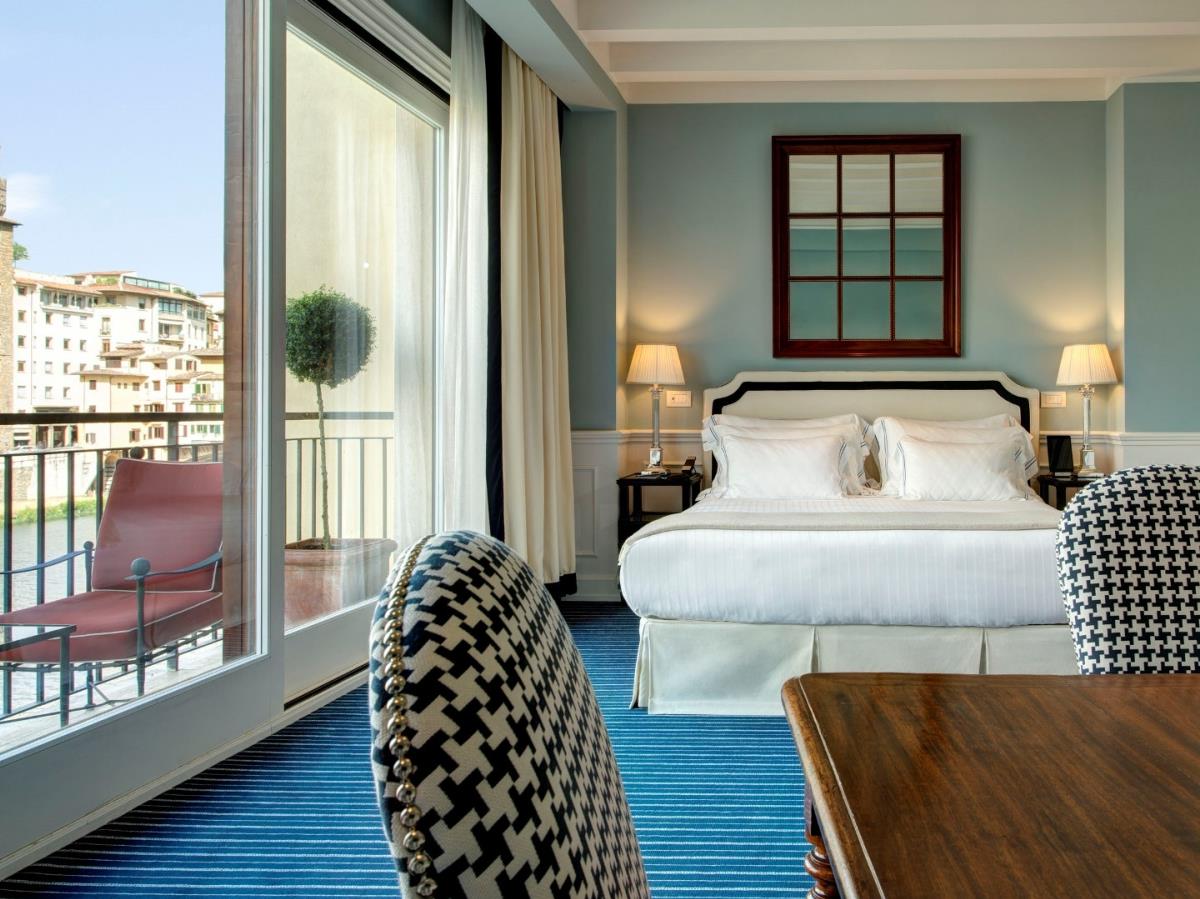 Picasso Suite with river view at Hotel Lungarno in Italy