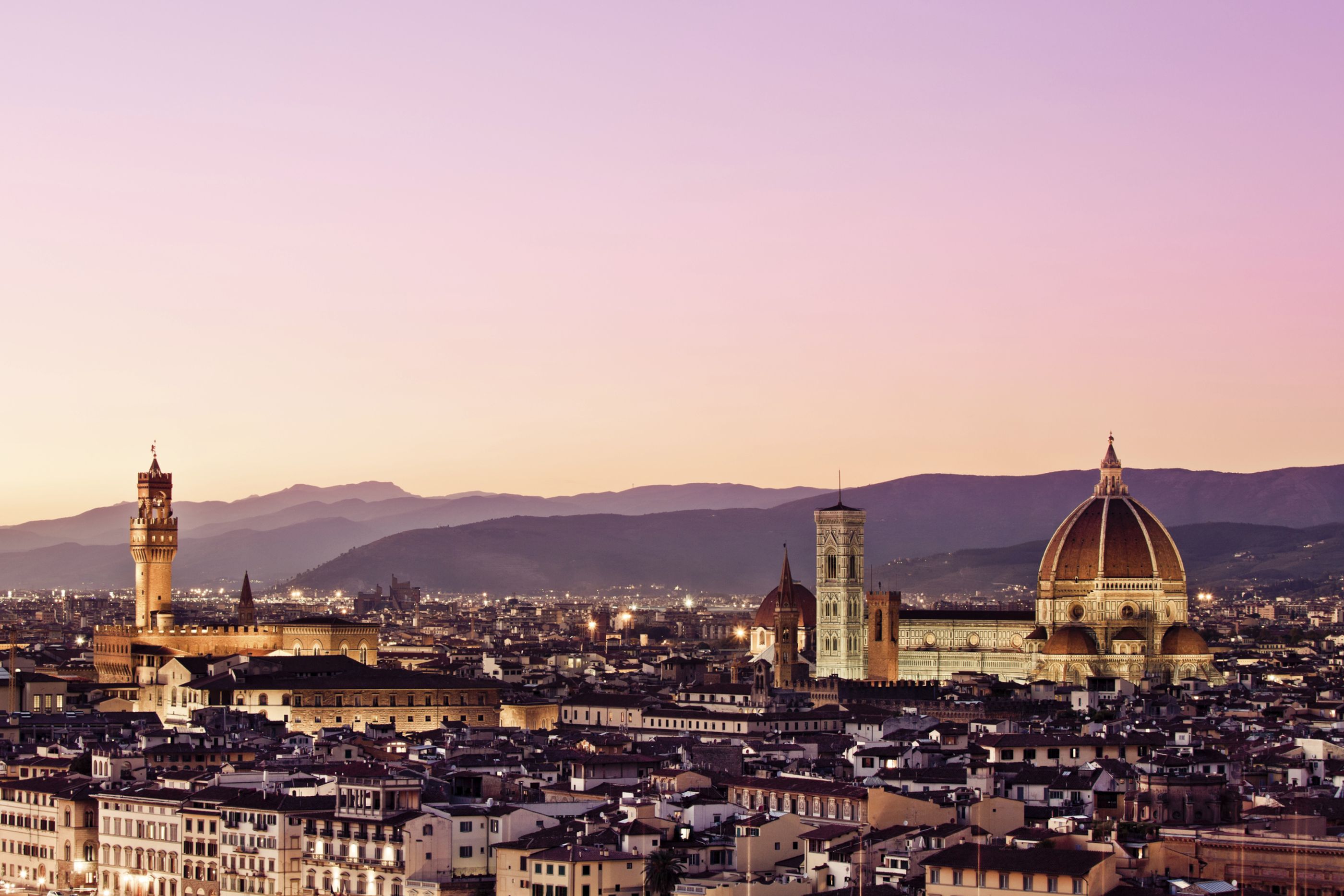View from Hotel Savoy, Italy