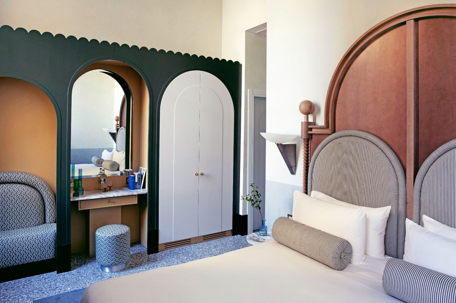 Guest room at Il Palazzo Experimental in Venice