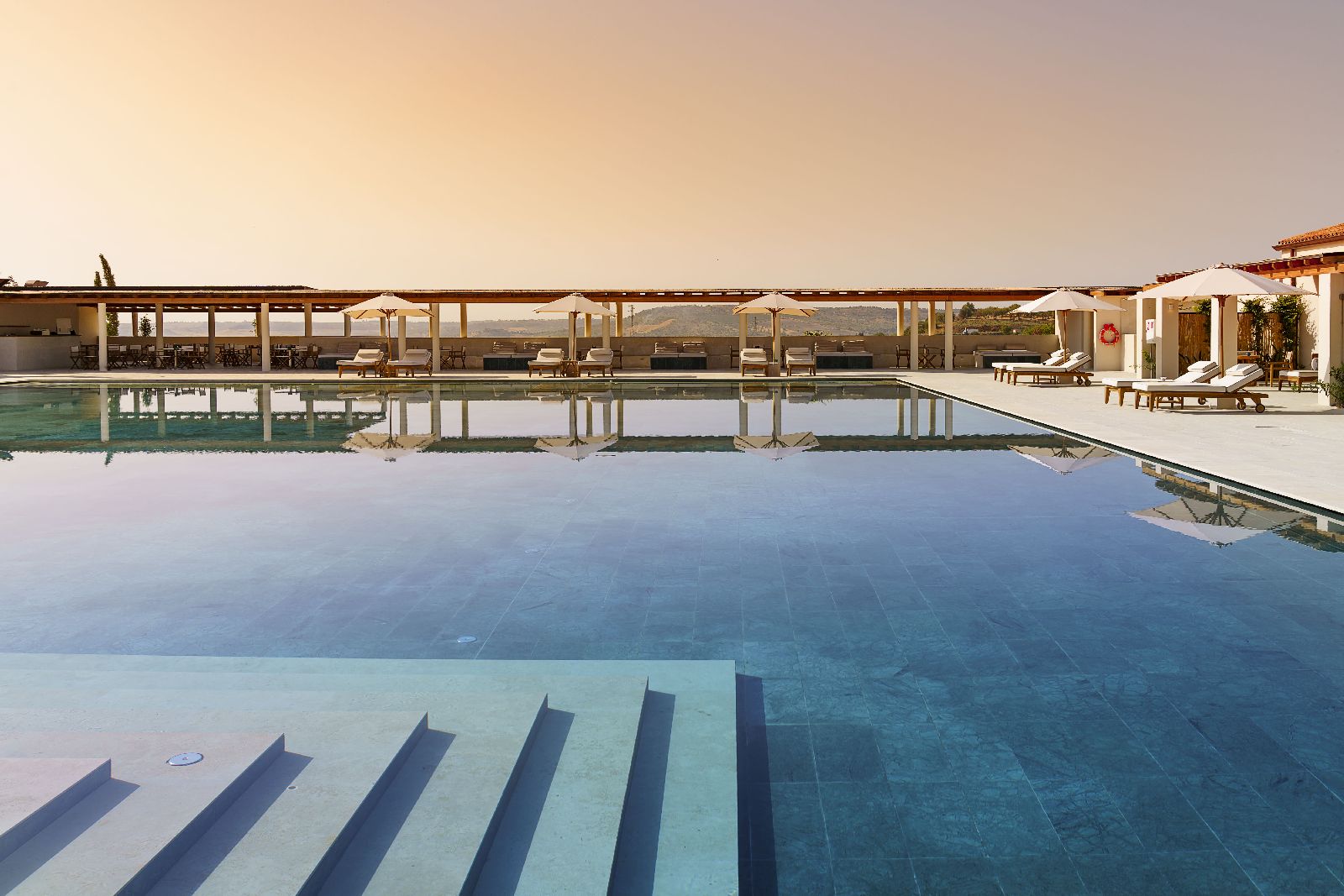 The main pool at Il San Corrado di Noto in Sicily