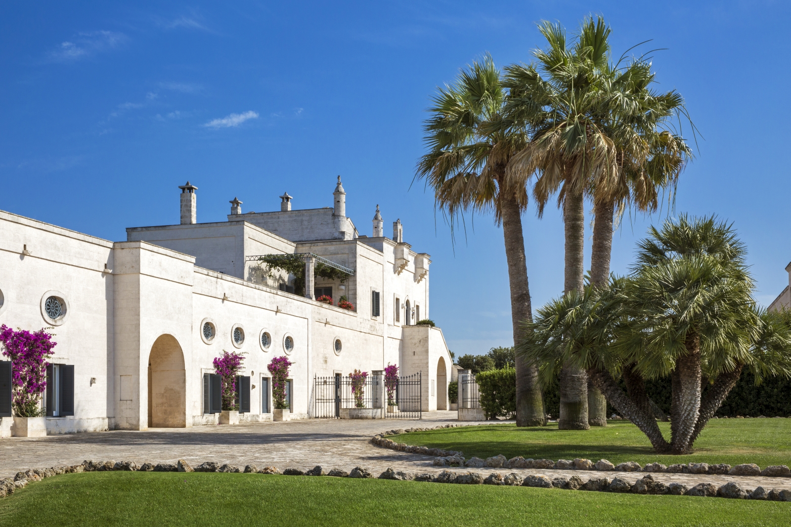 Exterior of Masseria San Domenico in Italy