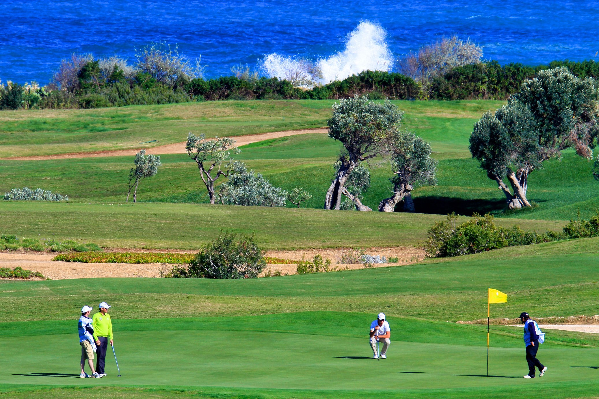 Golf course near Masseria San Domenico, Italy