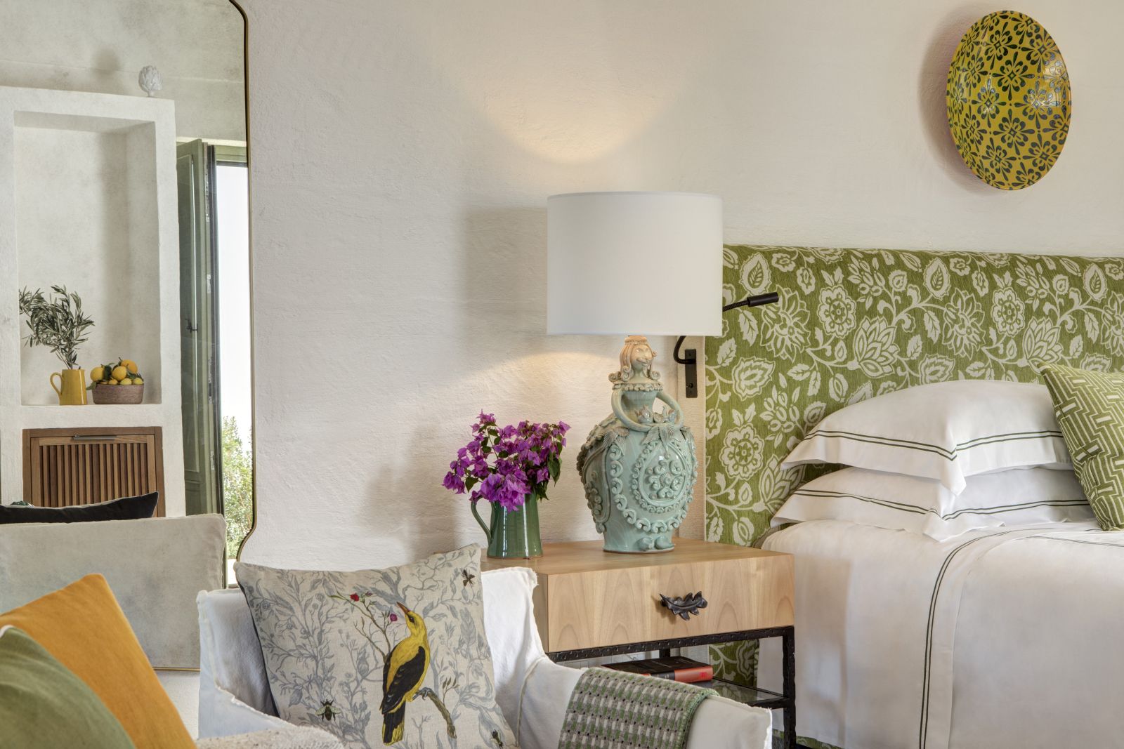 Olga Polizzi interiors at Masseria Torre Maizza in Puglia
