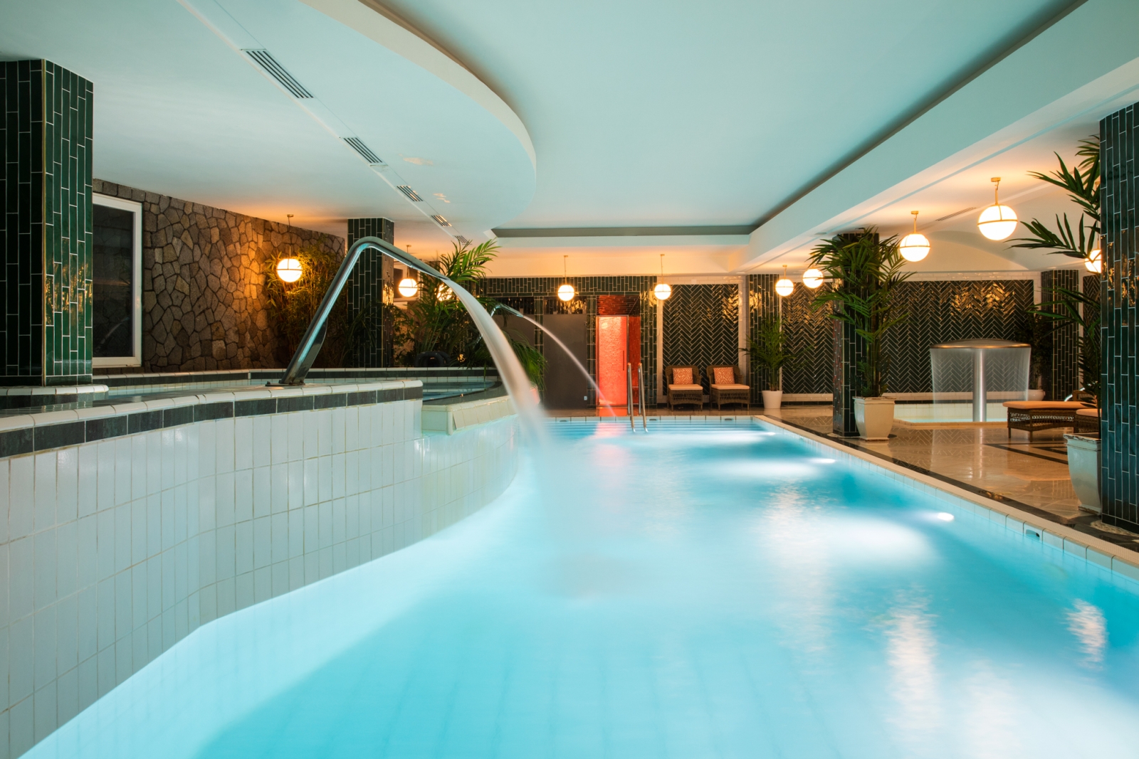 Thermal spa at Mezzatore in Italy
